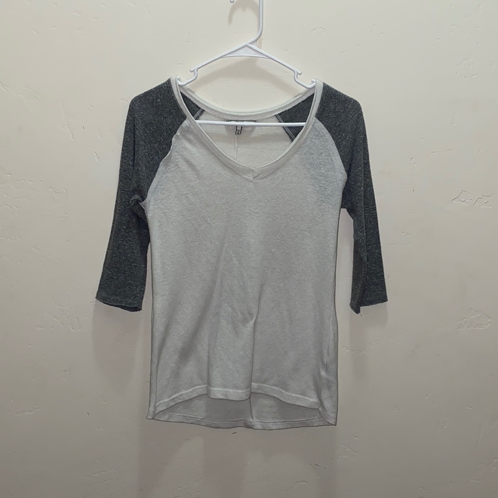 BKE White and gray, T-Shirt, Size S